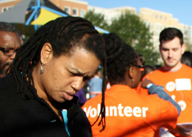 volunteering together